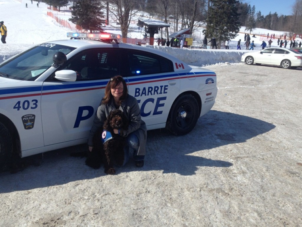 Nic and Eddie at ski hill