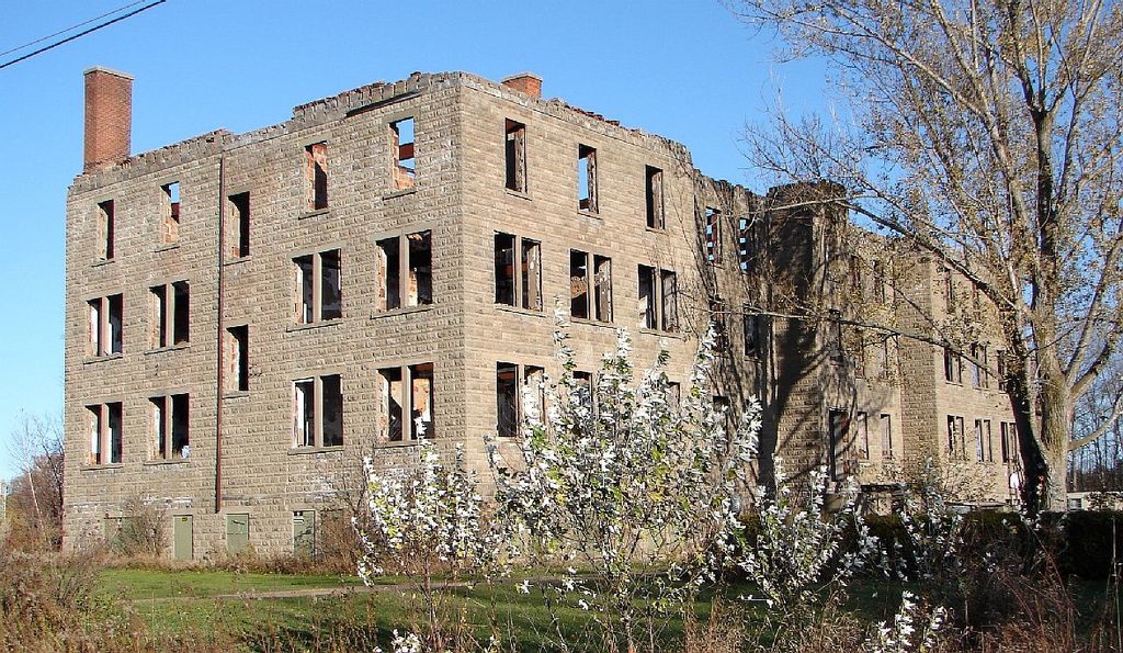 What remained of the St. Joseph School for native girls in Spanish River. 2008